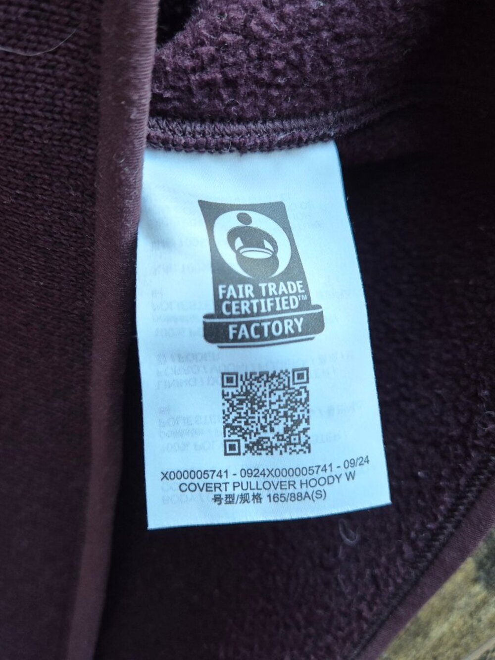 Arc'teryx Covert Pullover Hoody Fleece Lined Phantasm Heather - Picture 11 of 16